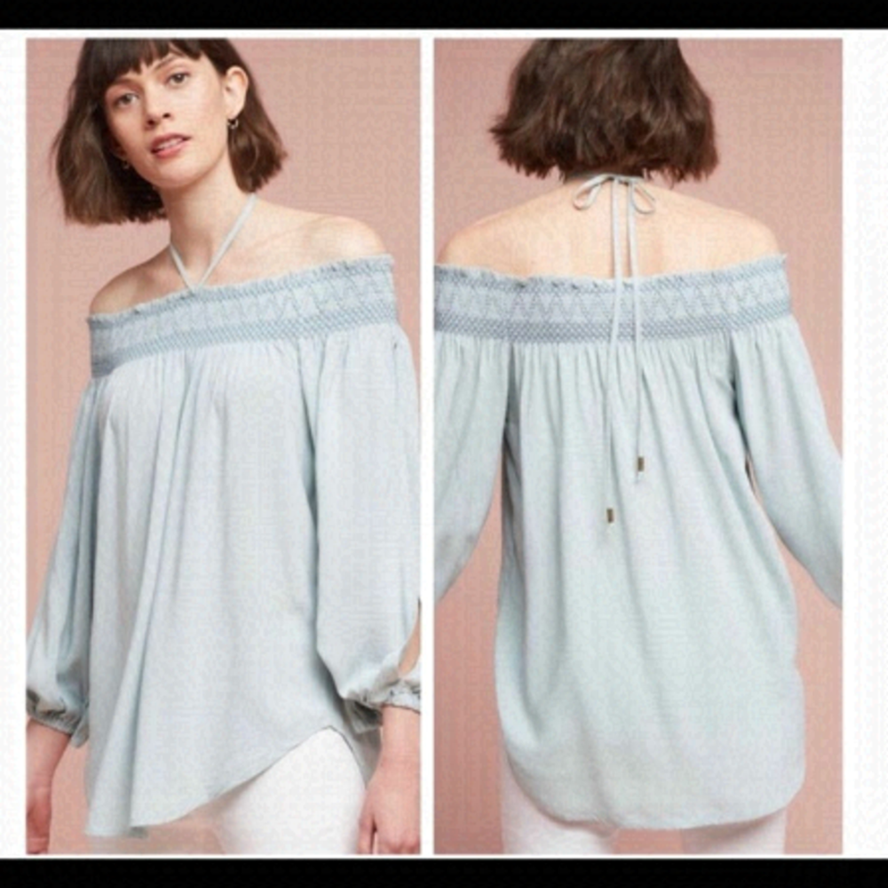 ANTHRO “Holding Horses” Rosario Off Shoulder Top